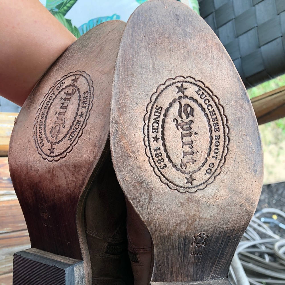 Lucchese Spirit mid-calf boots